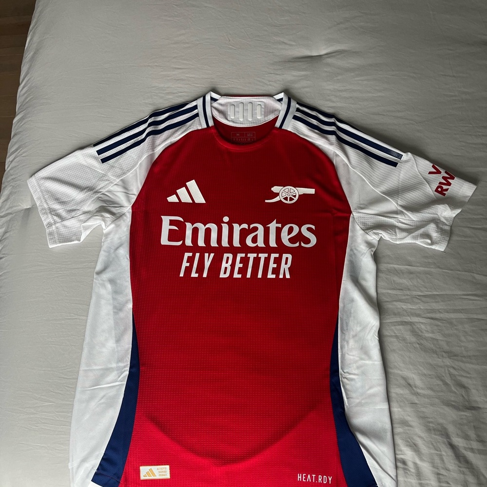 Adidas Arsenal 2024/25 Kit Player Issued Jersey